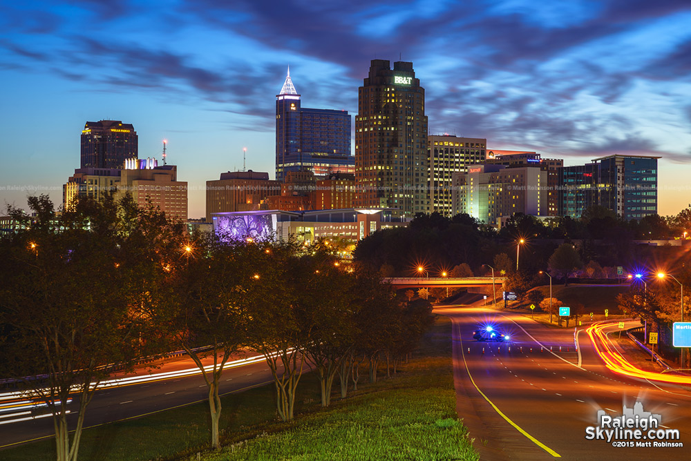 Downtown Raleigh in the Spring 2015 - RaleighSkyline.com – Original