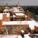 January 25, 2000 22 inch Snowfall seen from Dabney Hall on NCSU