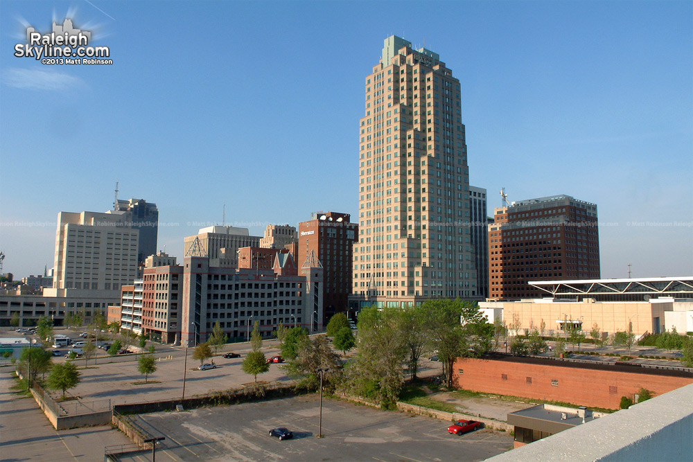 Raleigh skyline