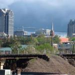 Peace Street and Glenwood Ave Skyline