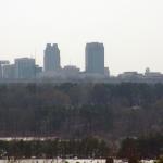 Skyline from Raleigh Community Hospital