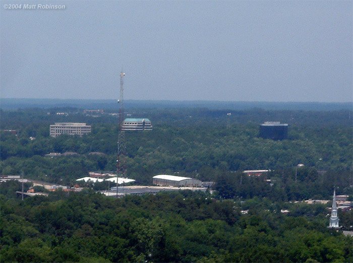 Looking Northwest from the rooftop of the Archdale Building