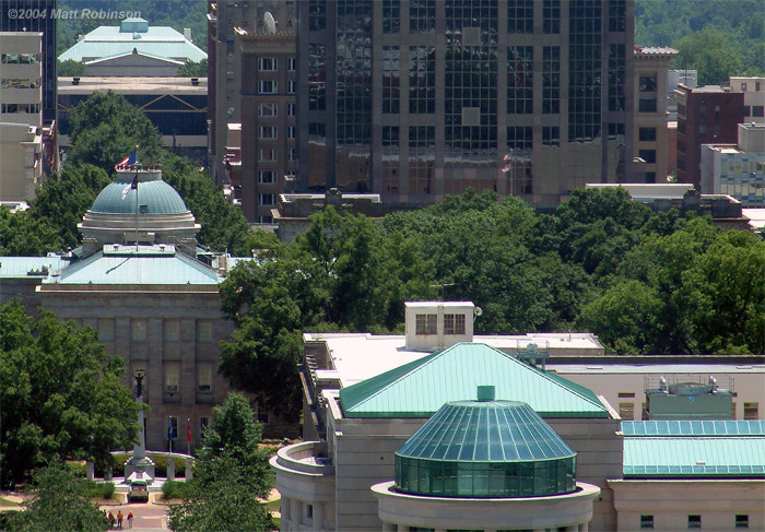 2004 view of the NC Capitol Building