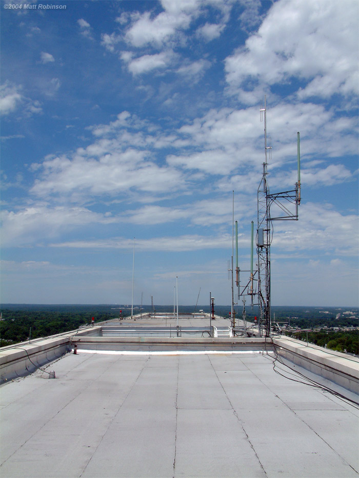 The roof of the Archdale Building