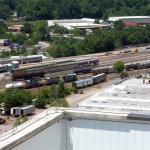 CSX Yard from the rooftop of the Archdale Building