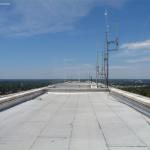 Flat rooftop of the Archdale Building