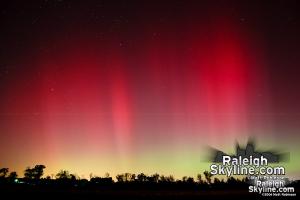 Aurora Borealis from Raleigh, NC - November 8, 2004