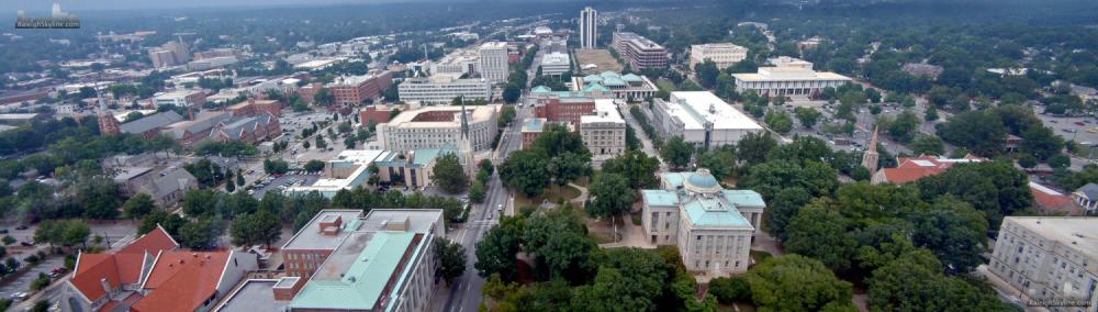 Panorama looking north from the Cardinal Club in 2004