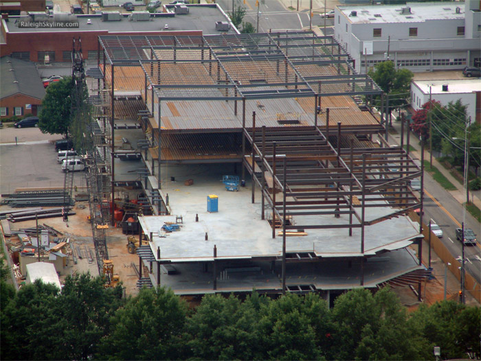 The Dawson under construction from the Cardinal Club in 2004