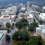 Panorama looking north from the Cardinal Club in 2004