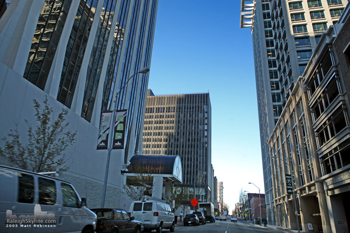 Wilmington Street, Downtown Raleigh. 