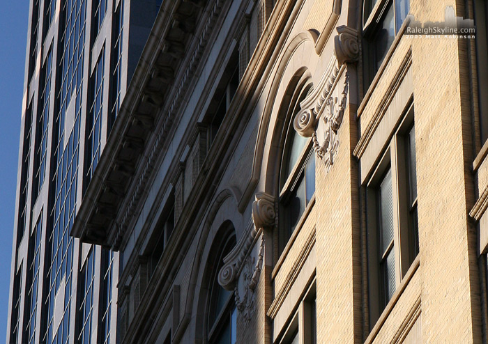 Wachovia Capitol Center meets an older facade.