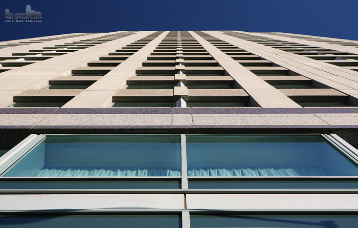 Look up the side of the BB&amp;amp,T Building