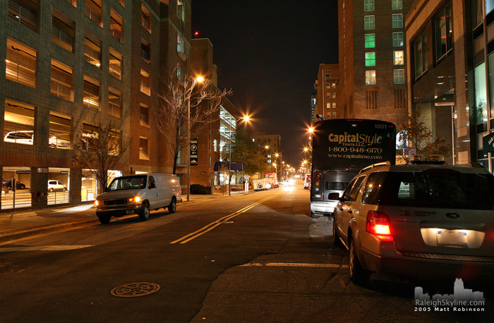 Salisbury Street currently ends at the Sheraton and Two Hannover Square.