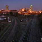 Downtown seen from Boylan Avenue.