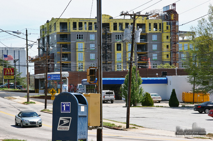 The Paramount under construction 2005