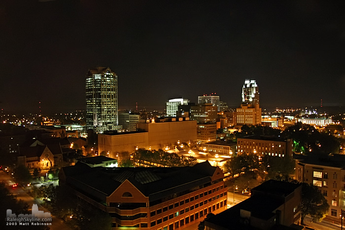 Clarion Hotel Raleigh view 2005