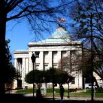 NC State Capitol from Fayetteville Street Mall