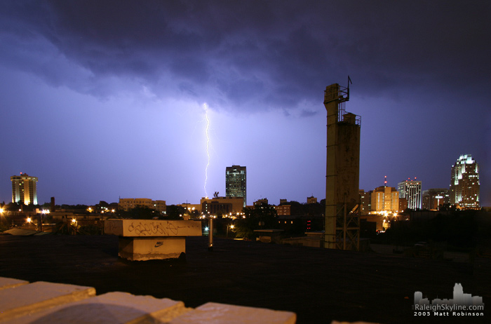 Raleigh Lightning July 19, 2005