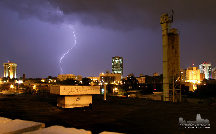 Raleigh Lightning July 19, 2005