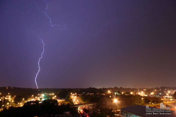 Raleigh Lightning July 19, 2005