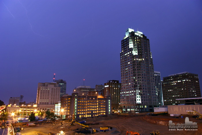 Raleigh Lightning July 19, 2005