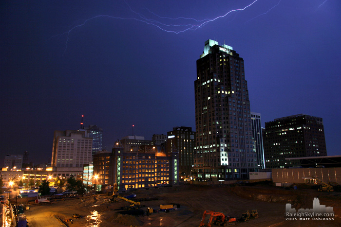 Raleigh Lightning July 19, 2005