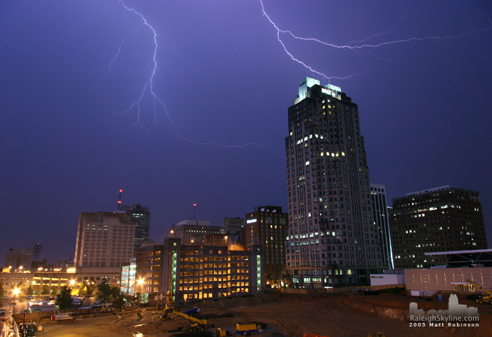 Raleigh Lightning July 19, 2005