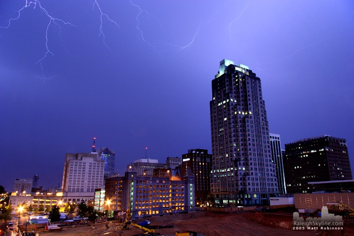 Raleigh Lightning July 19, 2005