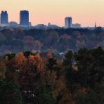 More skyline from North Raleigh.