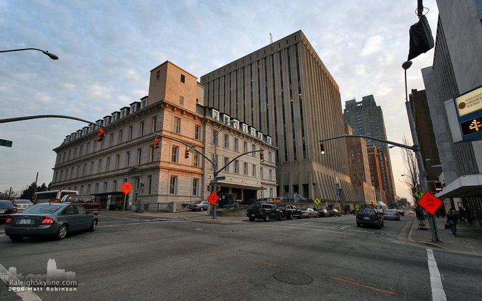 The corner of Salisbury Street and Martin Street.