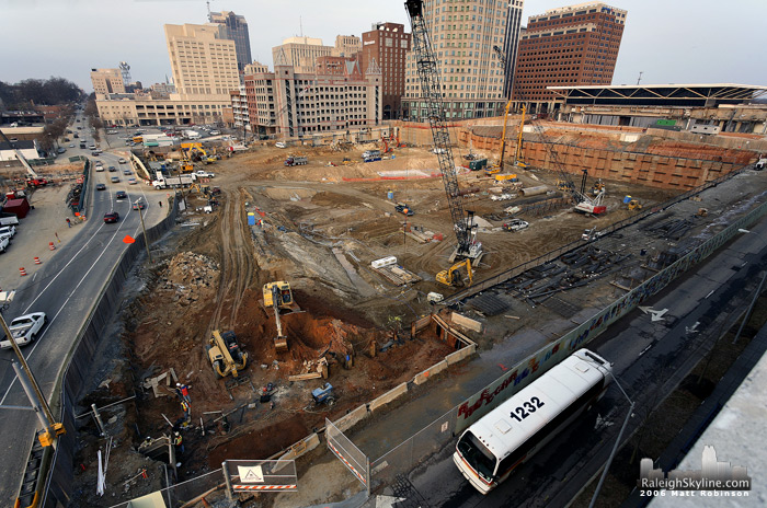 Convention center site.