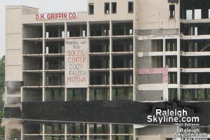 Crabtree Valley Sheraton Hotel Implosion