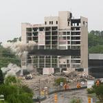 Raleigh Crabtree Valley Sheraton Hotel Implosion