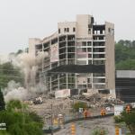 Raleigh Crabtree Valley Sheraton Hotel Implosion