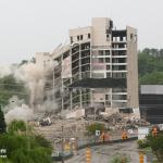 Raleigh Crabtree Valley Sheraton Hotel Implosion