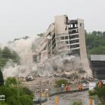 Raleigh Crabtree Valley Sheraton Hotel Implosion