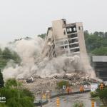 Raleigh Crabtree Valley Sheraton Hotel Implosion