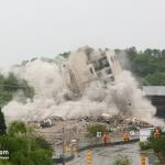 Raleigh Crabtree Valley Sheraton Hotel Implosion