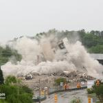 Raleigh Crabtree Valley Sheraton Hotel Implosion