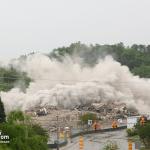 Raleigh Crabtree Valley Sheraton Hotel Implosion