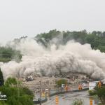 Raleigh Crabtree Valley Sheraton Hotel Implosion