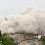 Raleigh Crabtree Valley Sheraton Hotel Implosion