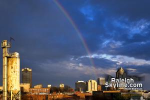 Rainbow over Raleigh