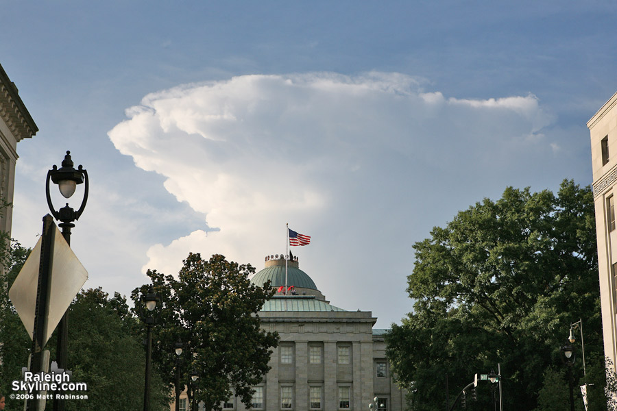 This storm was around 80 miles away. 