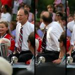 "Alright, lets get this parade under way!" ... "I thought those apaches would be here any minute." ... "What the heck, they said I wouldn't miss Seinfeld."