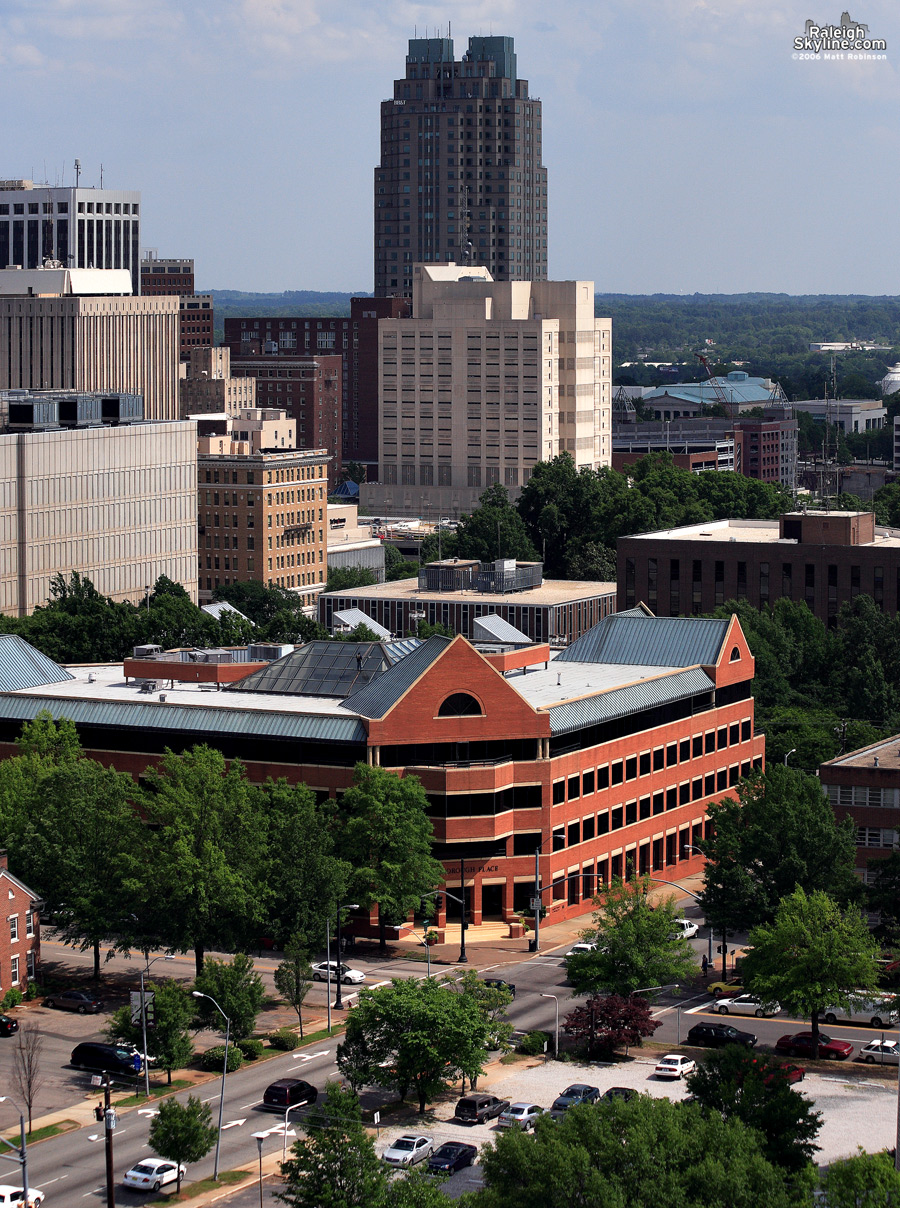 Downtown Raleigh.