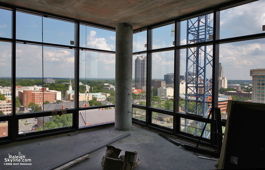 Corner views from the Quorum Center.