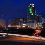 Downtown Raleigh from Western