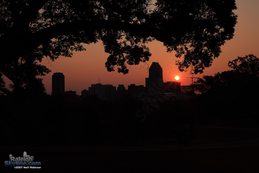 Sunrise at Dorothea Dix.